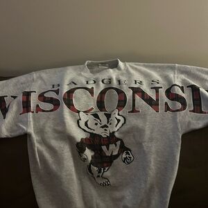 Wisconsin Badger sweatshirt size large